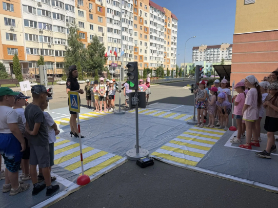 Саратовская Госавтоинспекция провела три выездных мероприятия для детей