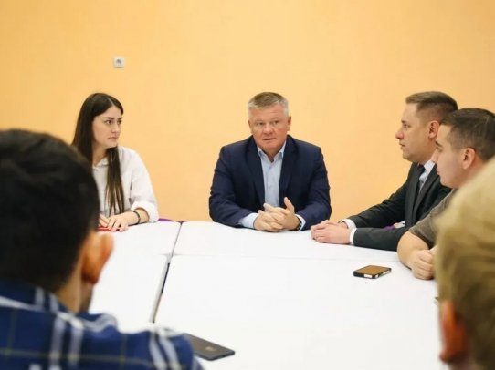 Михаил Исаев провел встречу с командой «Центра молодежных инициатив»