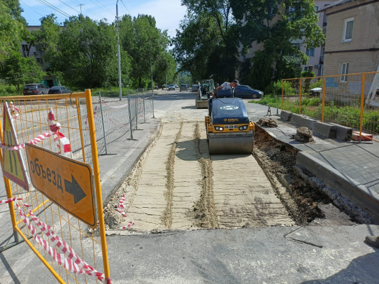 В Ленинском районе проверили места производства земляных работ