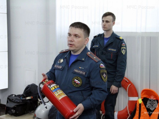 В Штабе общественной поддержки «Единой России» провели открытый урок безопасности