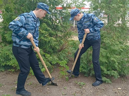Полицейские Саратова присоединились к акции «Сад Памяти»