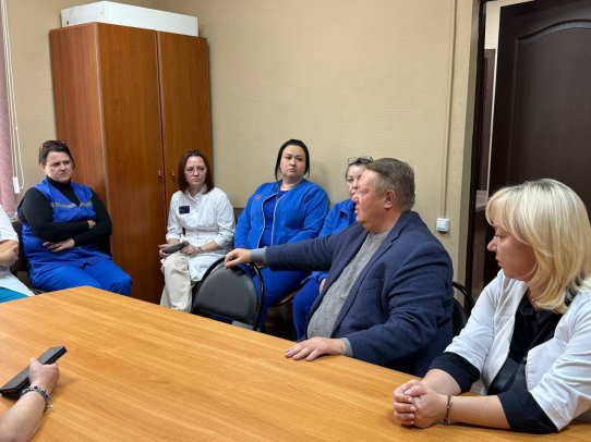 Панков рассказал, что реконструкция райбольницы по проекту Володина будет обсуждаться с врачами