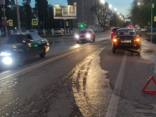 В Саратове произошло ДТП с участием мотоцикла и автомобиля