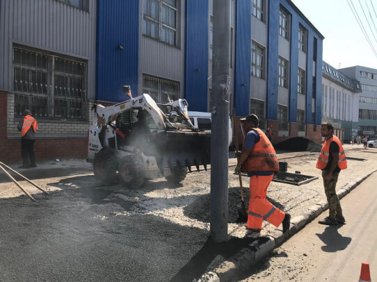 В Саратове увеличилось число ремонтируемых тротуаров