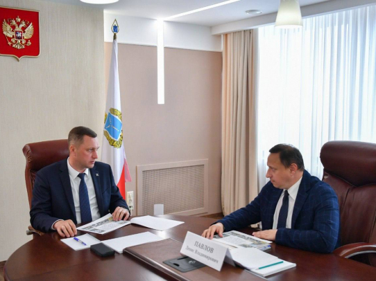 Губернатор Роман Бусаргин провел встречу с главой Воскресенского района 