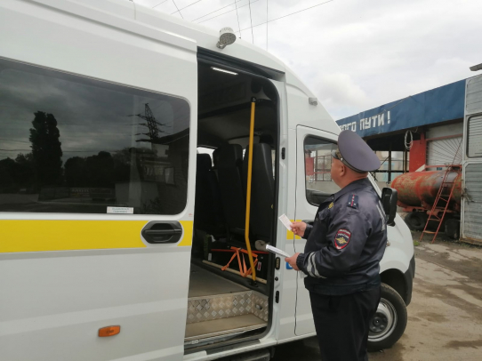 Госавтоинспекция Саратова провела проверку пассажирского транспорта