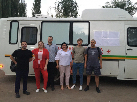 Саратовские медики вновь отправились в Сватовский район ЛНР
