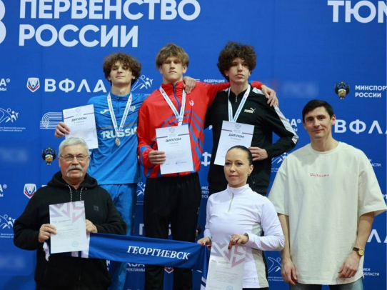 Роман Федукин завоевал бронзу Первенства России по легкой атлетике