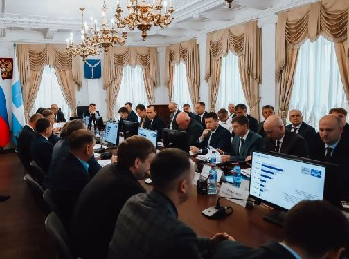 В мэрии прошло заседание штаба по благоустройству