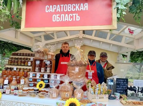 Гастрономические бренды Саратовской области представляют регион на главном гастрофестивале страны