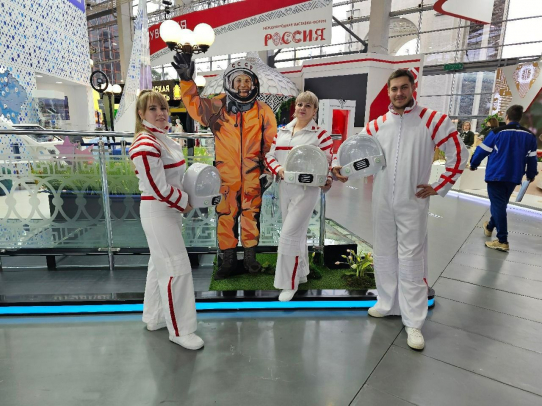 На Международной выставке-форуме «Россия» завершилась презентация программы «Саратов космический»
