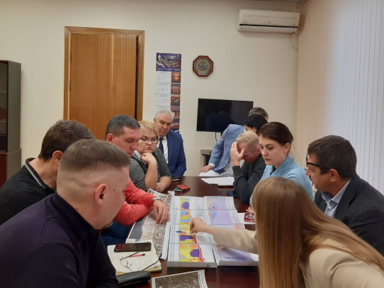В облдуме обсудили развитие территории набережной