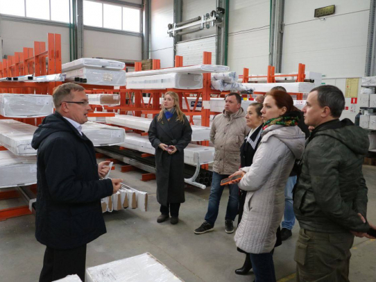 Саратовская делегация побывала на одной из производственных площадок Самарского индустриального парка