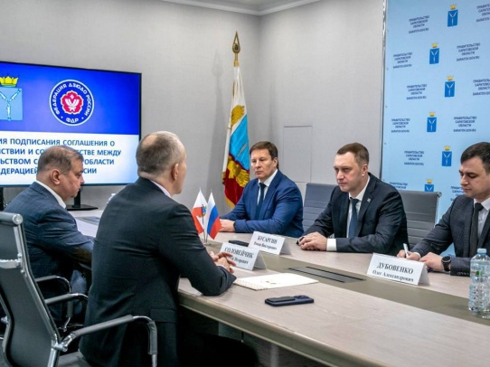 Роман Бусаргин в Москве встретился с президентом Федерации дзюдо России Сергеем Соловейчиком