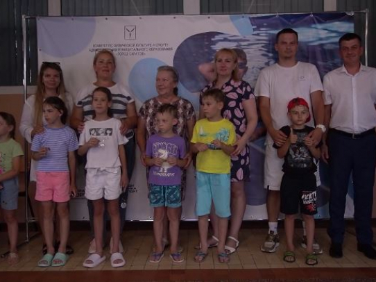 Состоялась церемония награждения участников 1 этапа проекта «Живу на Волге – умею плавать!»