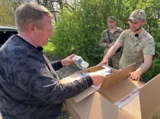 Бойцы саратовского полка получили от Вячеслава Володина беспилотники с необходимым оборудованием