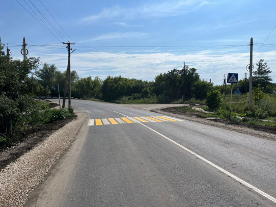 В Самойловке завершен ремонт транзитного маршрута, переданного на баланс области