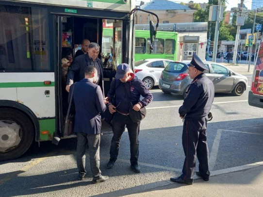 Представители муниципалитета проверили работу городского общественного транспорта