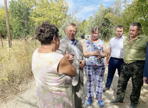 В селе Гагаринского района установлена водонапорная башня