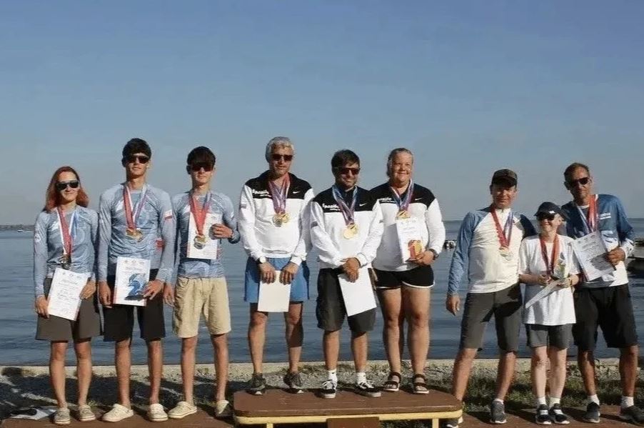  Саратовские парусники завоевали призовые места на Чемпионате России