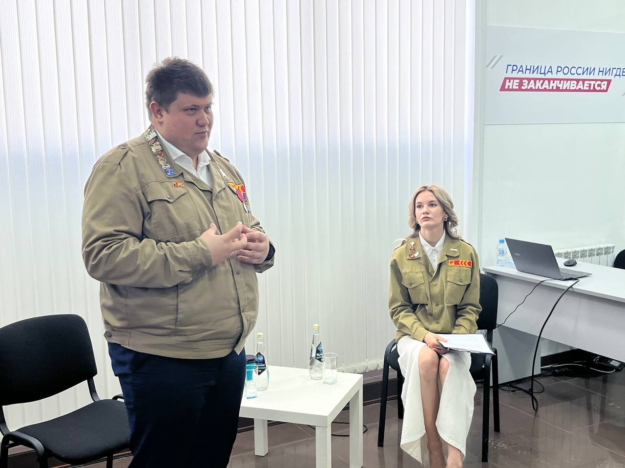 Дмитрий Парамонов рассказал саратовским студентам как стать бойцом студотрядов