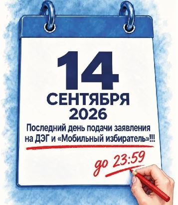 Сегодня завершается приём заявлений на участие в дистанционном голосовании