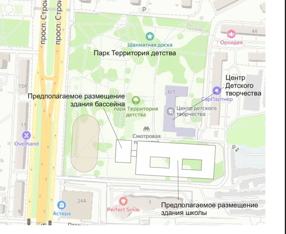 Роман Бусаргин дал разъяснение по строительству школы в Ленинском районе
