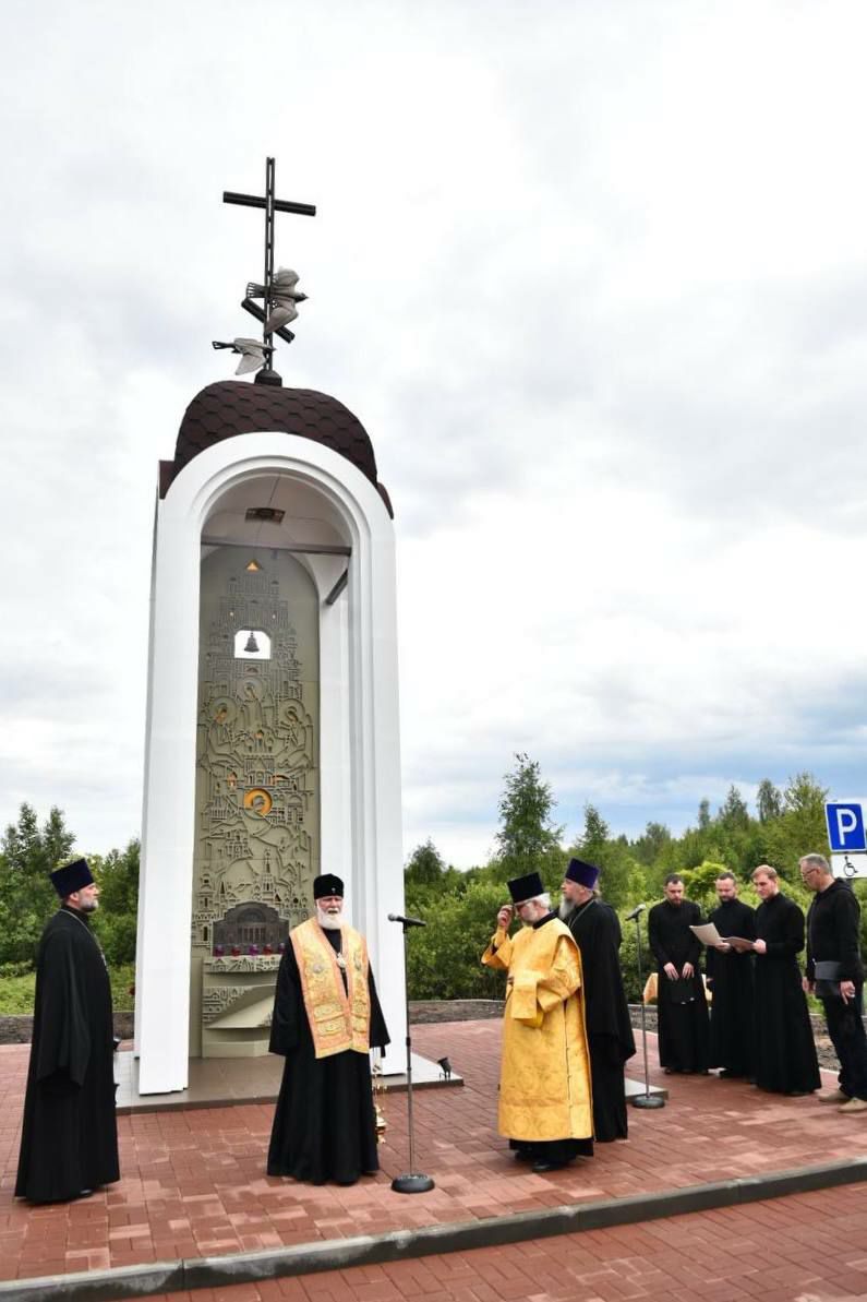На месте гибели Сергея Пускепалиса установлена часовня