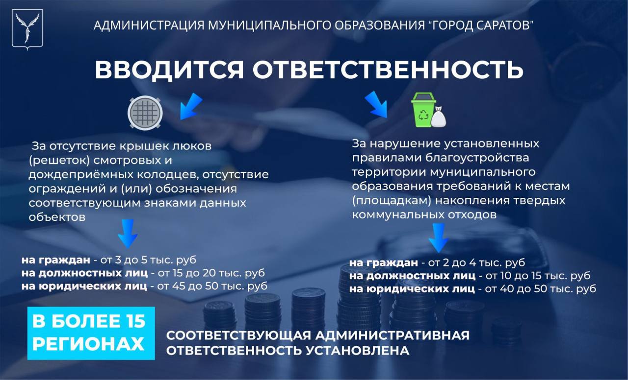 В Саратове хотят увеличить штрафы за ряд правонарушений В Саратове хотят увеличить штрафы за ряд правонарушений