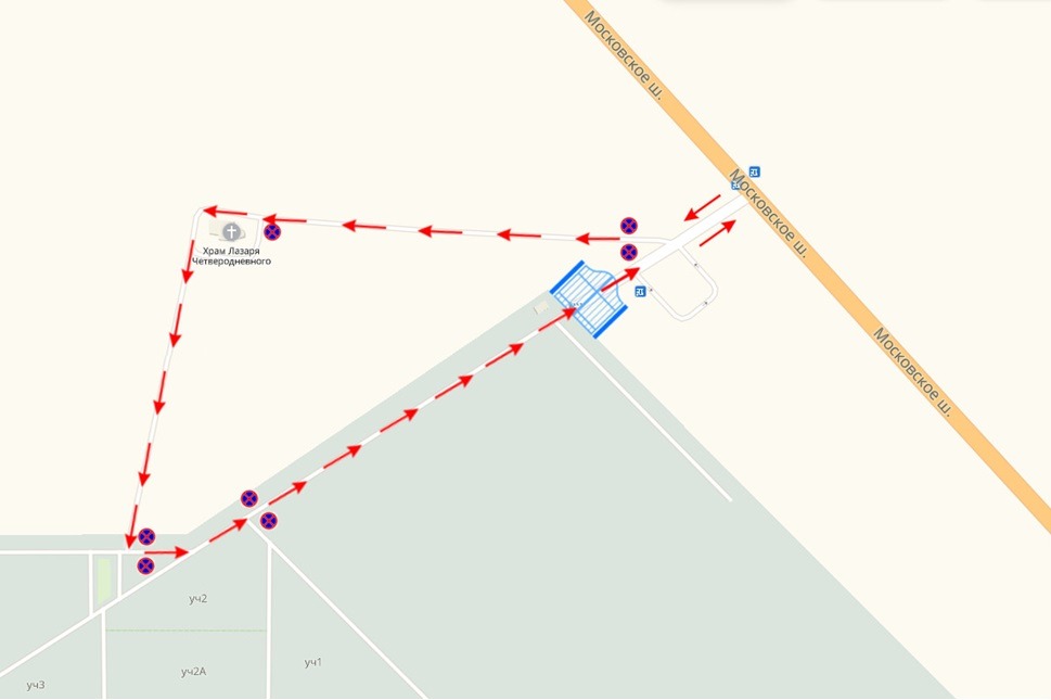 На Радоницу ограничат проезд и парковку на кладбищах На Радоницу ограничат проезд и парковку на кладбищах
